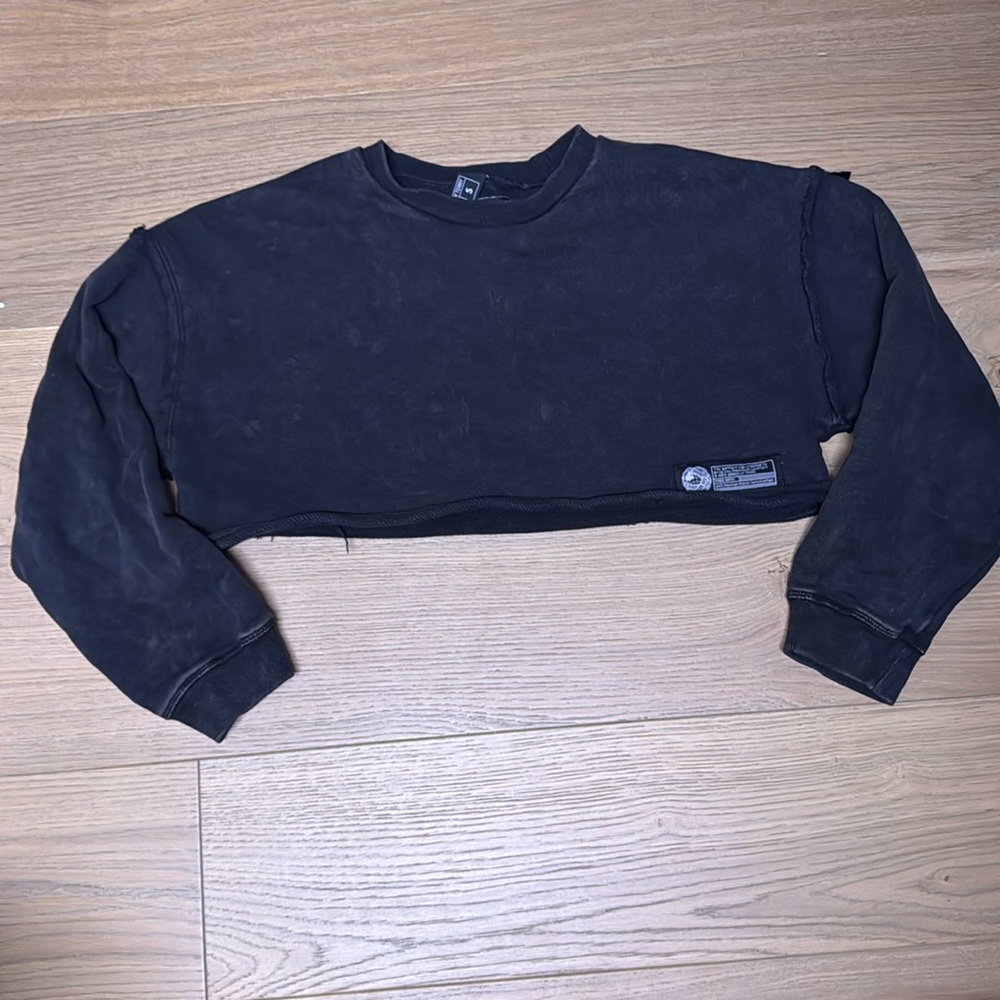 Very Terry Cropped Crew